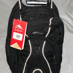 High Sierra Wheeled 15in Carry-On Laptop  Backpack